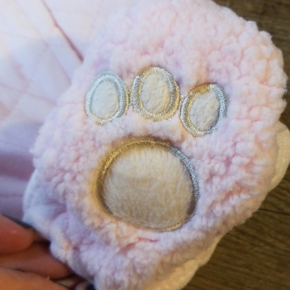 Little Me light pink quilted one piece pram suit - Picture 4 of 4